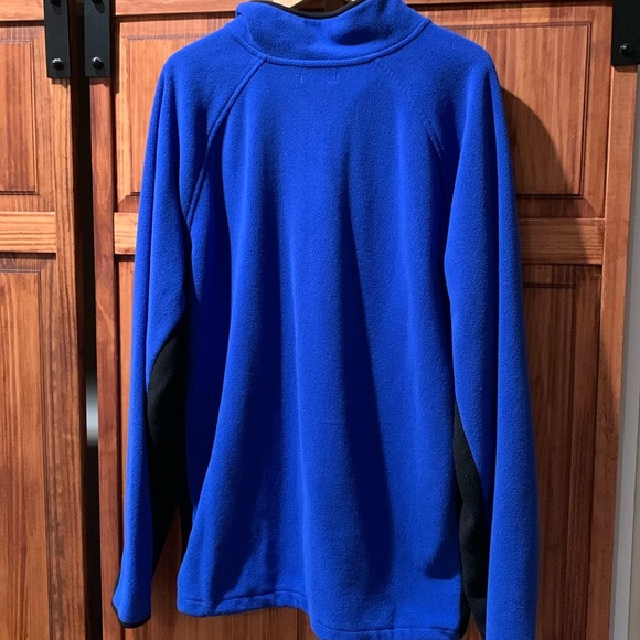Nautica blue 1/4 zip fleece sweatshirt, elastic cuffs and waist szXXL - Picture 6 of 6